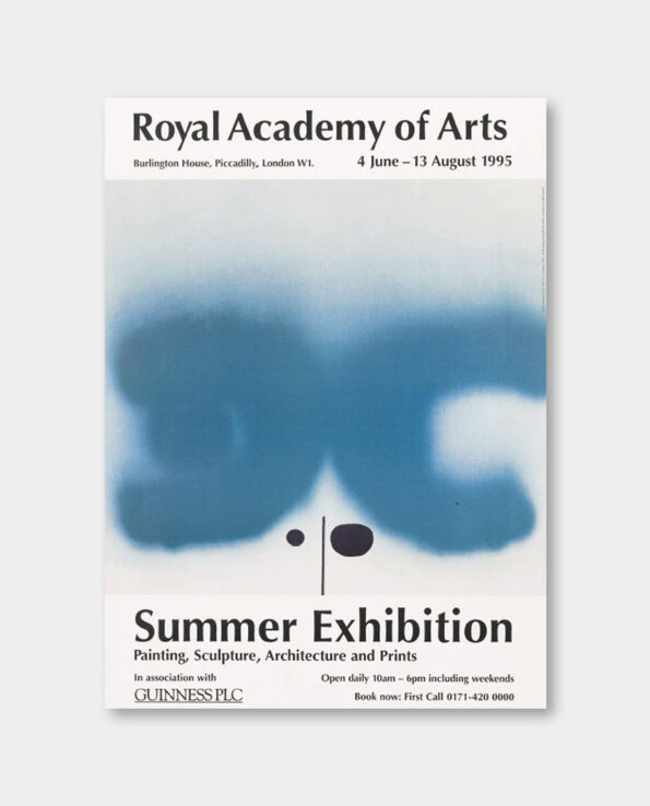 / 빅터 파스모어 / 전시 포스터 Beyond the Eye, Summer Exhibition 1995 (액자포함)