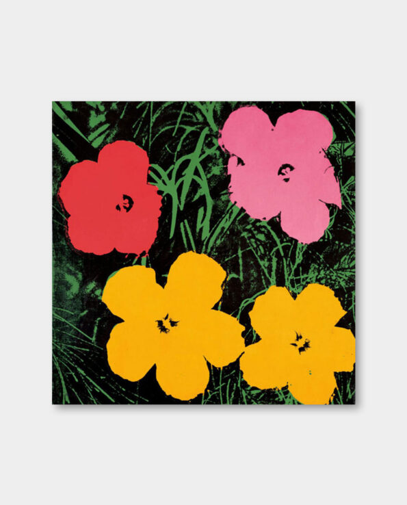 / 앤디 워홀 / Flowers 1964 (red, pink, yellow) _60cm (액자포함)